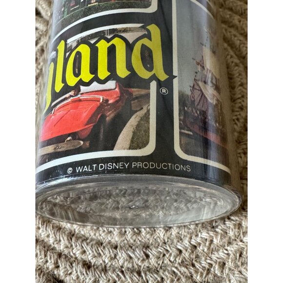 Vintage Disneyland Plastic Tumbler Glass Thermo-Serv, Walt Disney - Picture 8 of 9